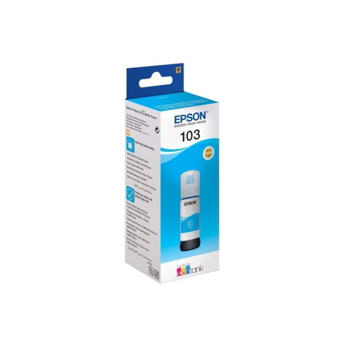 Αυθεντικό Epson 103 Cyan C13T00S24A