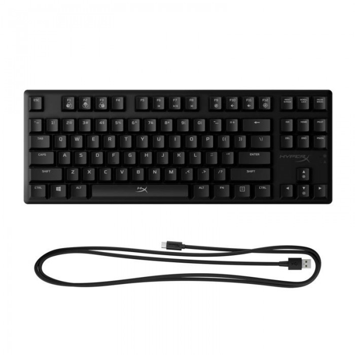 Πληκτρολόγιο HyperX Alloy Origins Core RGB Mechanical HX Blue Switches US Layout HX-KB7BLX-US