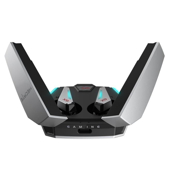 Headset Bluetooth Edifier RGB TWS GX07 Γκρι 6923520242887