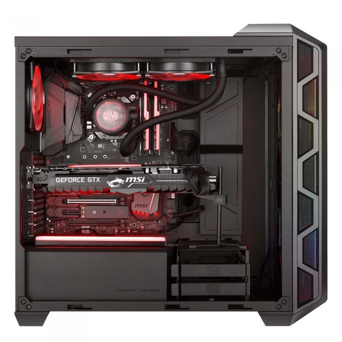 Case Midi Tower CoolerMaster MasterCase H500 ARGB Iron Grey MCM-H500-IGNN-S01