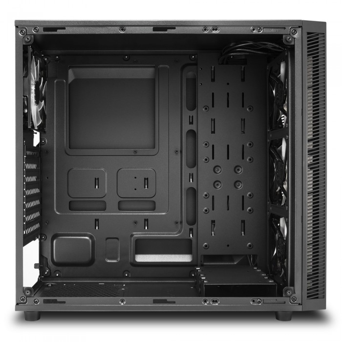 Case Midi Tower Sharkoon TG4 Red