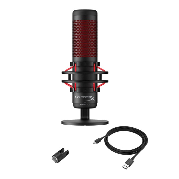 Μικρόφωνο HyperX QuadCast Multi-Polar Μαύρο 4P5P6AA 