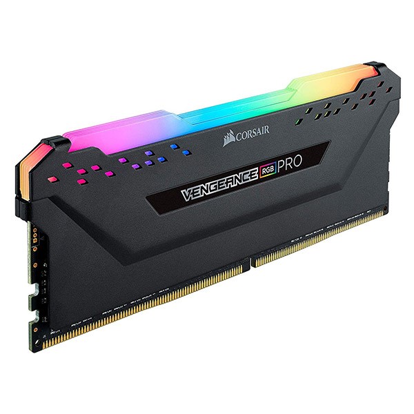 Ram Corsair Vengeance RGB Pro Black 8GB (1 x 8GB) DDR4 DRAM 3600MHz CMW8GX4M1Z3600C18