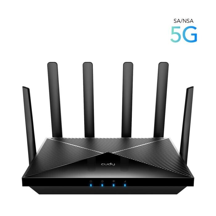 5G Router Wi-Fi6 Cudy AX3000 P5 Μαύρο