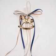 Χειροποίητη Μπομπονιέρα αλογάκι 6121 Κρεμαστή