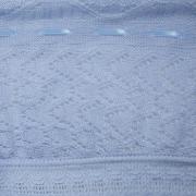 Πλεκτή κουβέρτα με επένδυση 63257 (90εκ. x 100εκ.)