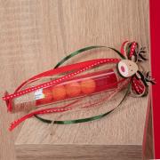 Χειροποίητη μπομπονιέρα σωλήνας christmas 6129