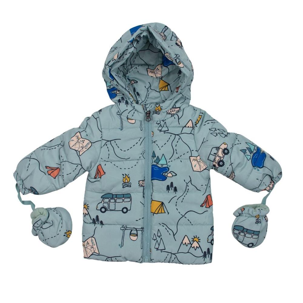 Hashtag 243632 Βρεφικό μπουφάν με κουκούλα 9-24 μηνών