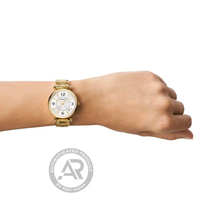 Γυναικείο Ρολόι Fossil Carlie Gold-Tone - ES5159