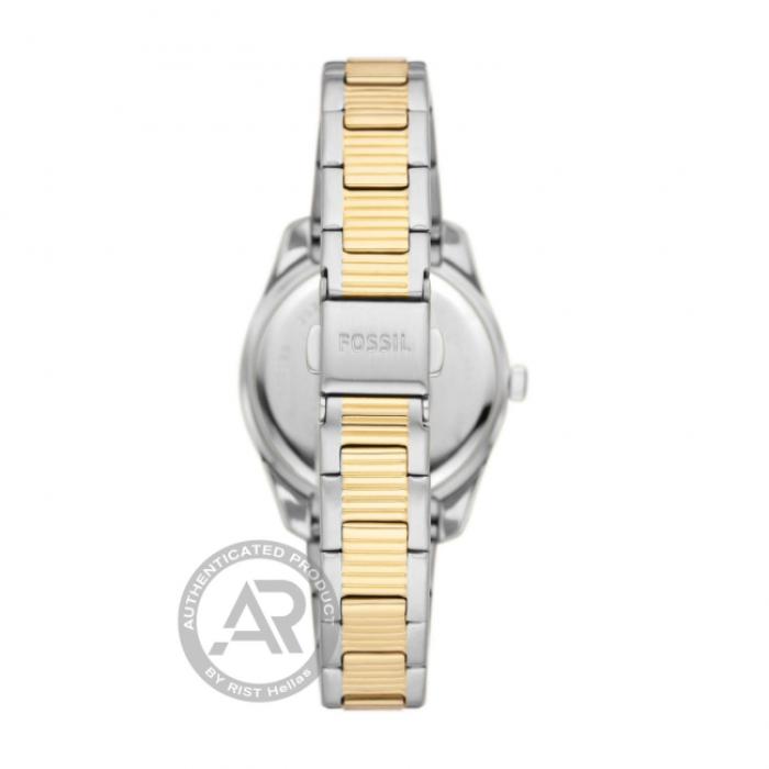 Fossil Scarlette Day-Date Two-Tone Stainless Steel Γυναικείο - ES5240