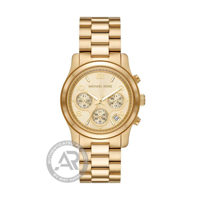 Michael Kors Runway Gold-Tone Stainless Steel Γυναικείο , Χρονογράφος - MK7323