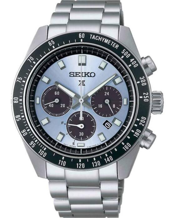 SEIKO Prospex 'Crystal Trophy' Speedtimer Solar Ανδρικό με Χρονογράφο SSC935P1