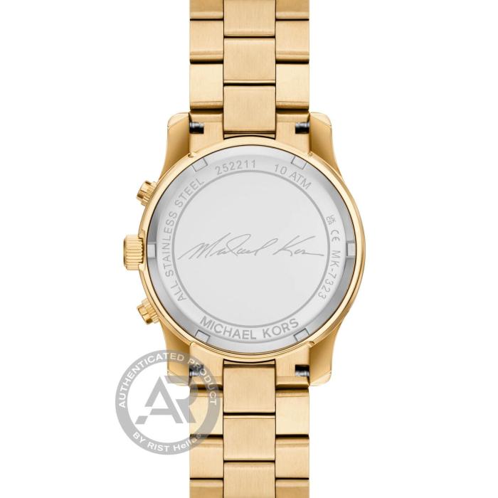 Michael Kors Runway Gold-Tone Stainless Steel Γυναικείο , Χρονογράφος - MK7323