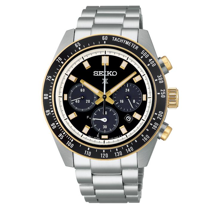 Ανδρικό Ρολόι SEIKO Prospex 'Circuit Race' Solar Speedtimer με Χρονογράφο - SSC941P1