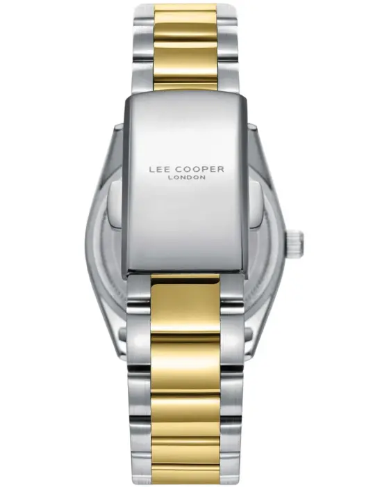 Γυναικείο Ρολόι Lee Cooper με Δίχρωμο Μπρασελέ από Ανοξείδωτο Ατσάλι - LC08190.220