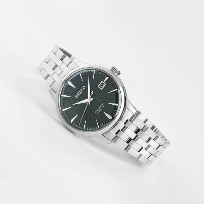 Ανδρικό Ρολόι SEIKO Presage Cocktail Time 'Mockingbird' Automatic - SRPE15J1