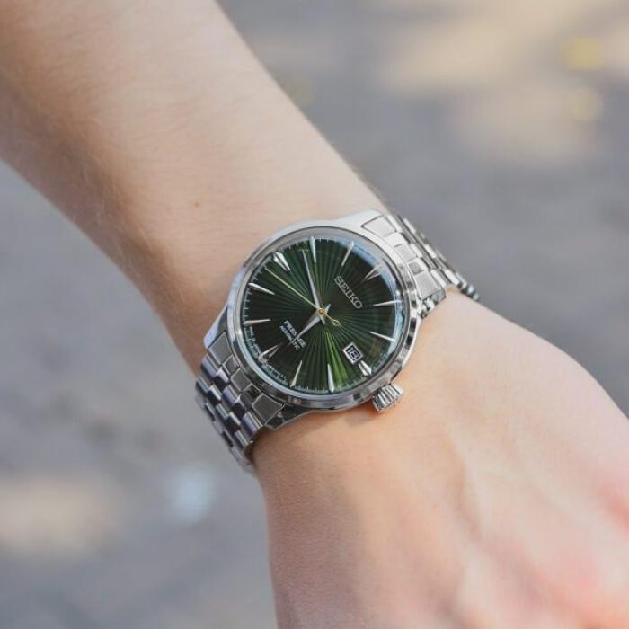 Ανδρικό Ρολόι SEIKO Presage Cocktail Time 'Mockingbird' Automatic - SRPE15J1