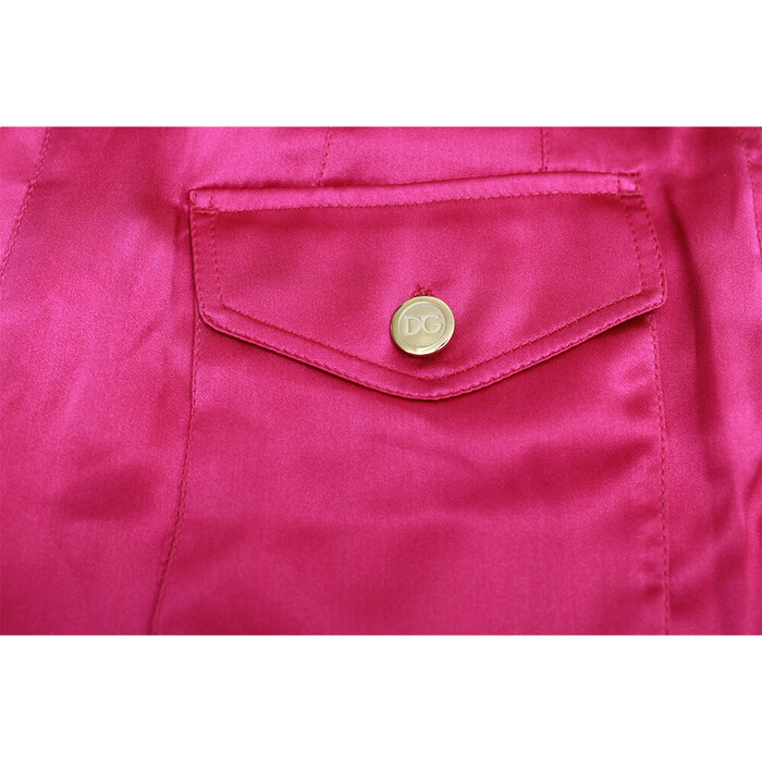 Dolce & Gabbana D&G Fuchsia Pink Shorts Bermuda Trousers Pants size 40