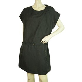 Isabel Marant Etoile Black Cotton Silk Mini Cap Sleeves Dress size 2