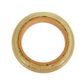 Louis Vuitton beige with gold Inclusion resin sequins bangle bracelet