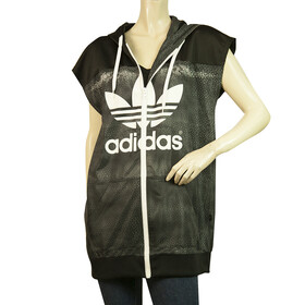 Adidas Rita Ora Mystic Moon Black Sports Casual Sleeveless Jacket Vest size US S