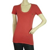 DSquared2 D2 Deep Pink  Womans Short Sleeve  Long T-Shirt Top - Size S