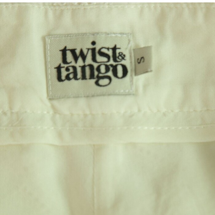 Twist & Tango White Cotton Summer Shorts Trousers Pants size S