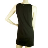 Dondup Black Viscose Mini Sleeveless Tank LBD Dress size L