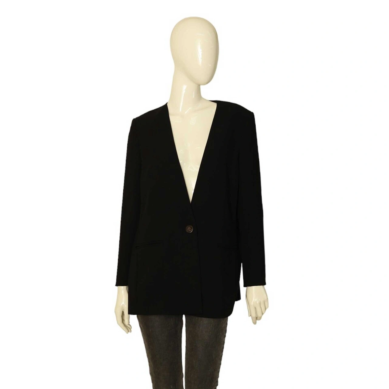 Black Polyester Pinko Blazer