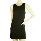 Dondup Black Viscose Mini Sleeveless Tank LBD Dress size L