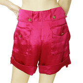 Dolce & Gabbana D&G Fuchsia Pink Shorts Bermuda Trousers Pants size 40