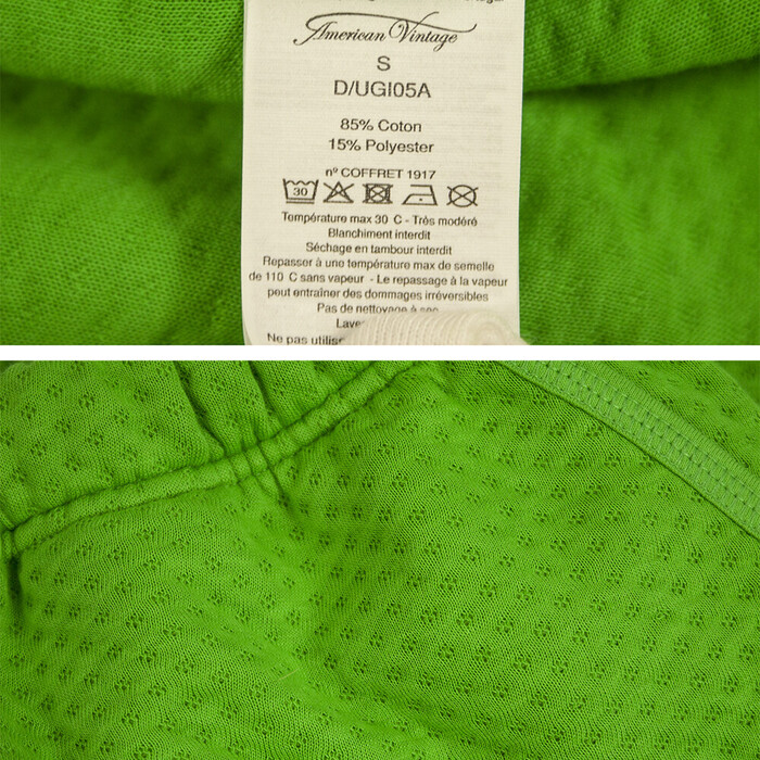 American Vintage Green Sleeveless Top( M/L) Sweat Pants ( S ) Sport Lounge Set
