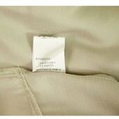 Milla Shiny Beige Elasticated Waist Cropped Viscose Trousers Pants size S