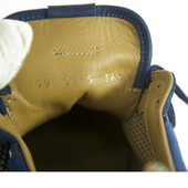 Louis Vuitton Run Away Blue Epi Calfskin Textile Sneakers with calf skin fur 36,5