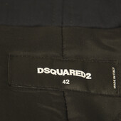 Dsquared2 D2 Blue 2 Pieces Set Vest & Hooded Bolero Jacket size 42