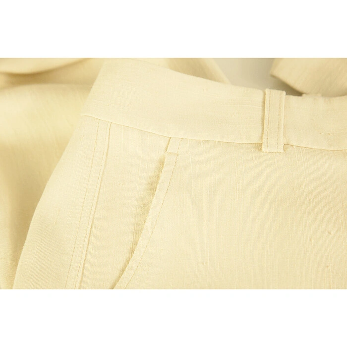 Victoria Beckham White High Rise Viscose Silk Trousers Pants size UK 6 -  Swap Shop
