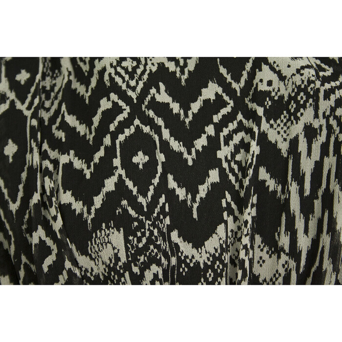 IRO Black & White Cantela Print Viscose Mini Dress size 36