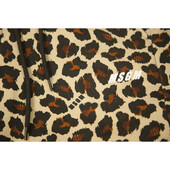 MSGM Animal Leopard Print Hoodie Top Sweat Pants Cotton Lounge Set (S - XS)