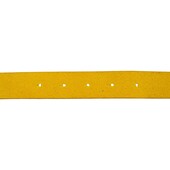 Dsquared 2 yellow leather unisex belt w/square reversed buckle