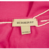 Burberry Fuchsia Pink Sleeveless Fitted T- Shirt Top 14 yrs girl or Women XS