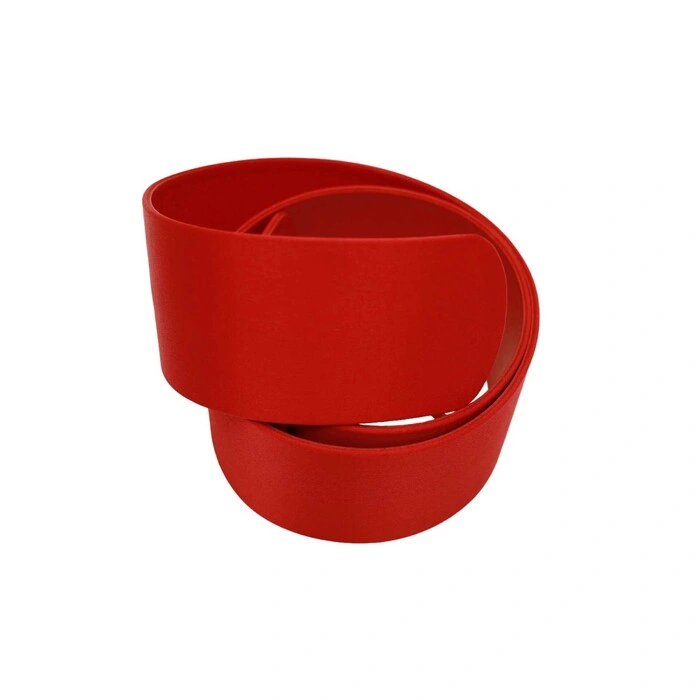 Alexander McQueen Red Leather Snap Button Women's Waist BELT