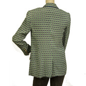 Diane Von Furstenberg DVF Roslyn Multicolor Viscose Floral Blazer Jacket size 4