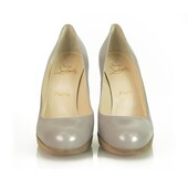 Christian Louboutin 120mm Round Toe light lilac platform pumps Heels size 40