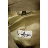 Cerruti 1881 Men's Beige Taupe Raincoat Trench Long Jacket Coat size 52