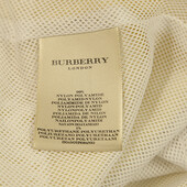 Burberry Light Yellow Polyamide Raincoat Mac Trench Jacket Co at size US8, UK10