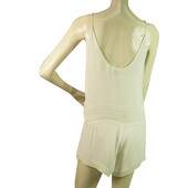 IRO Apoline White Spaghetti Straps Romper Playsuit Shorts size 36