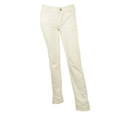 Kiton White Pants Classic Cigarette Baumwalle Cotton Trousers - sz 40