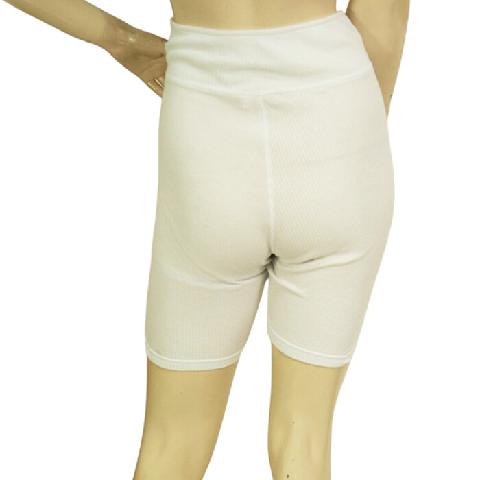 American Vintage White Rib Cotton Tank Top (M) Σορτς Παντελόνι (S) Sport Σετ