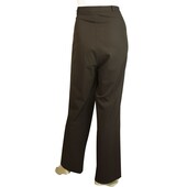 Laurel Dark Brown Straight Leg dress Court trousers pants size 44