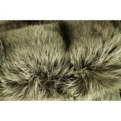 Genuine Rabbit Fur Gray Hues Vest Sleeveless Jacket Coat Long Winter Gillet